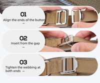 Collier pour chien réglable, confortable et moderne, en polyester, pour les grandes races, adapté à l'entraînement en extérieur, toutes saisons