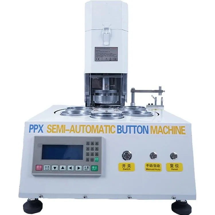 Machine de fabrication de boutons électriques PPX Production à grande vitesse et à haut volume dans la fabrication de souvenirs touristiques, aimant de réfrigérateur
