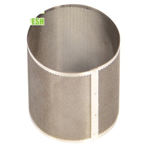Thép không gỉ lọc lưới nước thải lọc lụa màn hình lưới tròn đục Màn hình Lọc trống liền mạch Hàn Lưới ống - Product Image 6