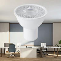 Ampoule LED style moderne Gu10 Mr16 5W boîtier en aluminium LED lumière vers le bas Cob plafonniers projecteur design moderne lumières LED