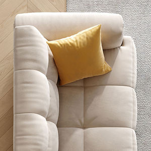 Divano Moderno a Tre Posti in Tessuto di Alta Gamma per Soggiorno - <span class=keywords><strong>Design</strong></span> Confortevole ed Elegante - Product Image 2