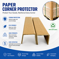 Protection d'angle en carton robuste en forme de U sur mesure pour la logistique d'entrepôt - Vente en gros usine