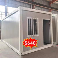 Amovible modulaire minuscule pré-fabriqué 10ft 20ft 30ft 40ft Portable Boxable Mini Container Casa House Home Bambu Prefabricada Modulares