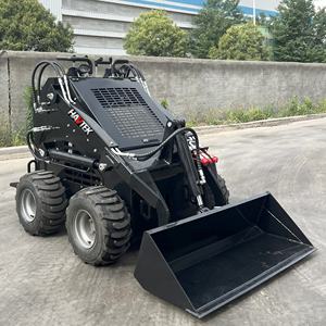 <span class=keywords><strong>Mini</strong></span> Skid Stuurlader 9.9kw Krachtige <span class=keywords><strong>Mini</strong></span> Skid Stuur Track Loader <span class=keywords><strong>Stand</strong></span> Op Compacte Skidsteer <span class=keywords><strong>Mini</strong></span> Loader Met Kleine Graafmachine - Product Image 5