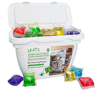 Offre Spéciale Nettoyage en profondeur Détachage Sans colorant Détergent à lessive hypoallergénique Dosettes Vêtements jetables Utilisation Fabricant en vrac