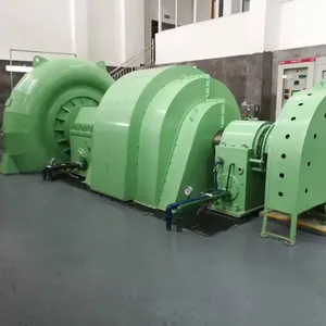Гидротурбинный генератор EXW Francis с системой управления микрорегулятором мощностью 500 кВт 800 кВт гидроэлектростанция