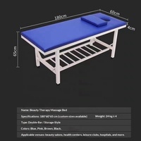 Table d'examen manuelle multifonctionnelle en acier inoxydable pour usage ambulatoire, garantie 3 ans, pour la médecine traditionnelle chinoise, le massage et l'acupuncture
