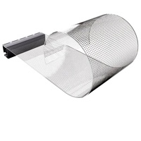 Film transparent 3D ultra-adhésif flexible pour écran LED intérieur, affichage vidéo publicitaire LED couleur pleine haute transparence pour fenêtre en verre