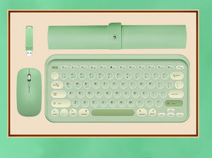 Cadeau d'entreprise, ensemble clavier et souris sans fil Bluetooth avec logo personnalisé pour cadeau de réunion annuelle VIP - Product Image 6