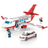 Havacılık serisi plastik ABS 402 + özel uçak uçak montaj oyuncak uçak araba DIY yapı taşı popüler ürün