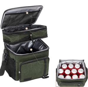 Échantillon gratuit, sac isotherme personnalisé OEM, logo, livraison pour sac de livraison de nourriture, réutilisable, thermique, non tissé - Product Image 1