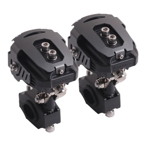 SANVI FF Motorcycle <b>Spotlight</b> LED Light Yellow+White Dual Colors 24-28W 30000 Hours Lifespan - Product Image 2