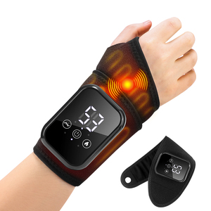 Muñequera Masajeador de manos eléctrico Muñequera Wrace Wrap Guard Almohadilla de calefacción de muñeca inalámbrica para tendinitis Alivio del túnel carpiano - Product Image 1