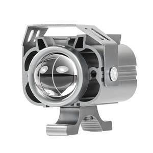 ไฟสปอร์ตไลท์ภายนอกรถมอเตอร์ไซค์ Mojelong แบบ LED Bi-Xenon Lens 12-80V Ip55 พร้อมไฟแฟลช ไฟสูง-ต่ำ สำหรับไฟถนน - Product Image 1