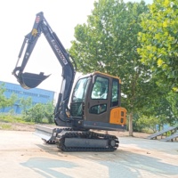 TKMACH 5 tonnes Mini excavatrice CE Prix bon marché Petite excavatrice 5 t Nouveau moteur Bagger digger