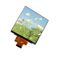 Pantalla cuadrada de 4 pulgadas de alta calidad Pantalla de módulo TFT LCD Tablero de control de resolución de 720x720 y software de programa