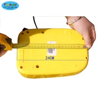 Pompe à air électrique portable multi-plastique jaune GP80BD avec batterie 12V/110V/220V 30-50 PSI