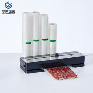 Sac à rouleau de scellant sous vide apparent gaufrage sac de scellage en plastique micro-ondable pour le stockage des aliments sandwich macaroni aux fruits Best-seller - Product Image 3