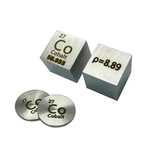 Hot Sale Cobalt Metal Products Cobalt 10mm Density Cube Co Cube for Element Collection