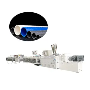 FAYGO UNION 50 ~ 250 mm high efficiency PVC plastic pipe manufacturing production extruder machine