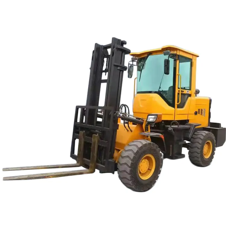 4 tekerlekli elektrikli forklift 3-10 ton taşıma aracı