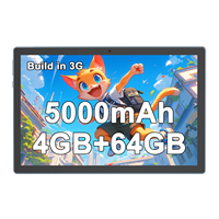 10.1 Inch Kids Tablets With Android 11.0 CPU SC7731E 4GB RAM 64GB Flash 5000 MAH Battery 3G WCDMA 2100 Sim Card Slot New WiFi