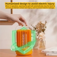 JZ Nieuwe Stijl Oplaadbare UV-Licht Insectenvanger ABS Behuizing Anti-Muggenlamp Alle Hoeken Vangend voor Motten Vliegenvanger
