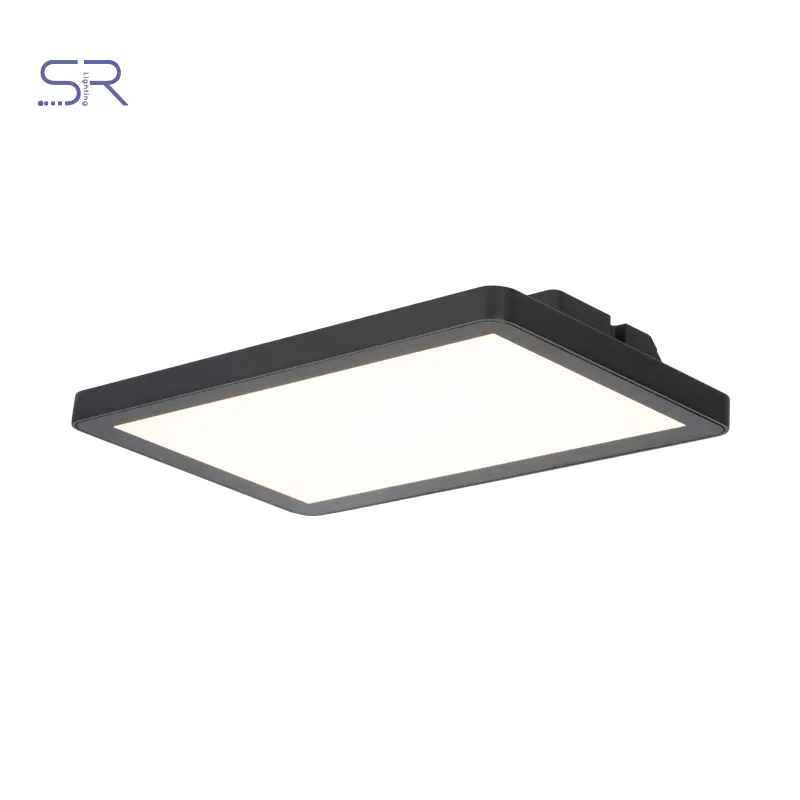 Plafonnier led carré en aluminium imperméable conforme à la norme ip65, panneau d'éclairage, sans cadre, pour l'extérieur, 15w