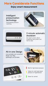 Monitor <span class=keywords><strong>de</strong></span> Presión Arterial Digital Electrónico Inalámbrico con Bluetooth y WiFi Recargable <span class=keywords><strong>para</strong></span> Brazo Superior Yonker, Personalizable - Product Image 6