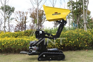 Mini-dumper autochargeur ANT <span class=keywords><strong>à</strong></span> essence, chargeur frontal, capacité 600 kg, avec fonction de basculement haute performance - Product Image 4