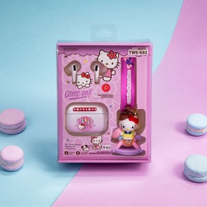 Écouteurs sans fil TWS-K82 BT 5.4 avec pendentif porte-clés Sanrio et étui de protection en silicone - Product Image 2