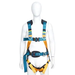 Full Body Safety CE Certified 3 Point Fall Protection Safety Belt Full Body Harness with Cheap Price