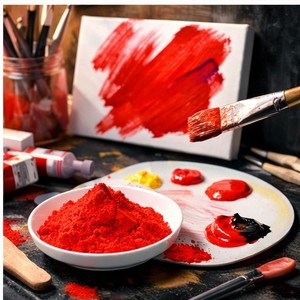 MA020 Pigment Rouge <span class=keywords><strong>Doré</strong></span> C Rouge 53:1 CAS 5160-02-1 Rouge Jaunâtre Résistant à la Chaleur pour Encre, Plastique, Caoutchouc, Revêtement - Product Image 5