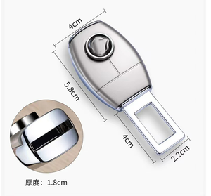 DFC01 Cubiertas Universales Personalizadas para Hebillas de Cinturón de Seguridad con Logotipo de Coche, Clip Ajustador, Tapón de Alarma de Seguridad, Extensor - Product Image 6