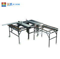 Scie à table motorisée S-480 pour le travail du bois, 380V/220V 1.6KW, multifonctionnelle, sans poussière, scie mère-fils, pour la décoration intérieure, 80kg