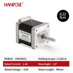 Hanpose Nema14 Stapmotor 1.2A 0.22N.<span class=keywords><strong>m</strong></span> Koppel 14HS4012 1.8 Graden 2-Fase Hybride Podiumverlichting Accessoires 35 Stapmotor - Product Image 2