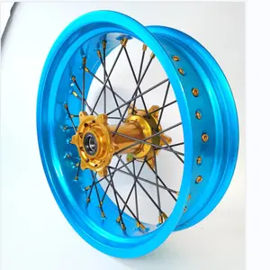 Dirt Bike Racing Motocross roues siêu MOTARD yz125 17 inch supermoto Bộ bánh xe