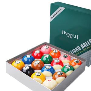 Haute qualité 8A noir diamant cristal boules de <span class=keywords><strong>billard</strong></span> 16 couleurs américain Standard chinois fournitures 57.2mm résine - Product Image 1