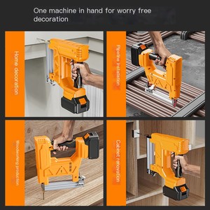 Graffettatrice Elettrica Portatile al Litio per Fai-da-Te, Pistola per Chiodi <span class=keywords><strong>a</strong></span> <span class=keywords><strong>Batteria</strong></span> per Lavorazione del Legno - Product Image 6