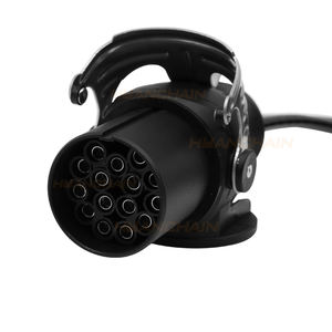 Cable de seguridad para <span class=keywords><strong>remolque</strong></span> de PVC de 24V, 15 <span class=keywords><strong>Pines</strong></span>, 7 <span class=keywords><strong>pines</strong></span>, 2 en 1, enchufe de aluminio, cable adaptador de <span class=keywords><strong>remolque</strong></span> ABS/EBS, bobina espiral, cable de <span class=keywords><strong>remolque</strong></span> - Product Image 2