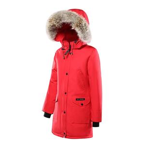 BECHANCE 防水プラスサイズカジュアルフード付きスタンドカラーパッド入りウィンターパーカー、ファー付き保温防寒ジャケット - Product Image 3