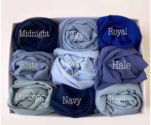 Wy Hijab Nhà Máy Bán Buôn Bộ Sưu Tập Mới Voan Hijab Khăn Phụ Nữ Hồi Giáo Voan Hijab - Product Image 5