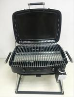 Four à pizza portable pliable RV04, barbecue à gaz rond simple en acier noir moderne pour bateau, camping-car, extérieur, facile à nettoyer