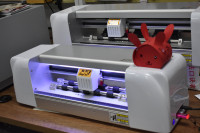Anycut ZK500mini A4/A5 Cortadora Plotter de Doble Eje con Alimentación Automática, Motor Paso a Paso, Pantalla Táctil LCD para Grabado