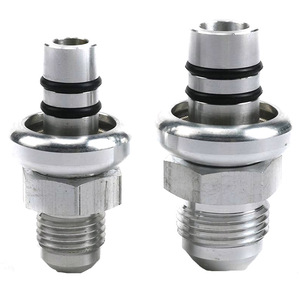 Adaptateur de rail de carburant en alliage d'aluminium AN6 AN8 pour Ford Mustang 1986-1998, mise à niveau et rénovation - Product Image 5