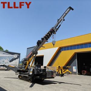 Grúa Araña Hidráulica Móvil de Alta Eficiencia de 10 Toneladas, Grúa Araña sobre Orugas para Construcción con Giro de 360 Grados - Product Image 1