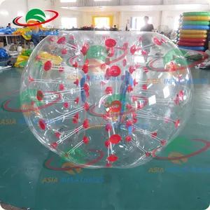 1.5m TPU Inflatable बम्पर गेंद Inflatable मानव हथौड़ा बुलबुला फुटबॉल