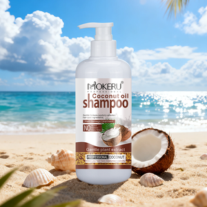 Champú de Aceite de Coco Mokeru - Cuidado Hidratante <span class=keywords><strong>para</strong></span> Cabello <span class=keywords><strong>Seco</strong></span> <span class=keywords><strong>y</strong></span> Dañado <span class=keywords><strong>con</strong></span> Extracto Natural de Coco, Control del <span class=keywords><strong>Frizz</strong></span> - Product Image 2