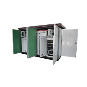 Supplier 11KV 15KV 20KV 22KV 33KV Outdoor Package Transformer Substation with LV MV Switchgears