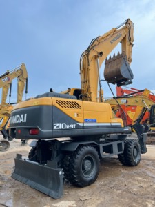 Usato Hyundai 210W escavatore a ruote 21Ton R210W Robex <span class=keywords><strong>210</strong></span> escavadora 210w-9 210w-9T macchinari per costruzioni pesanti prezzi adatti - Product Image 2